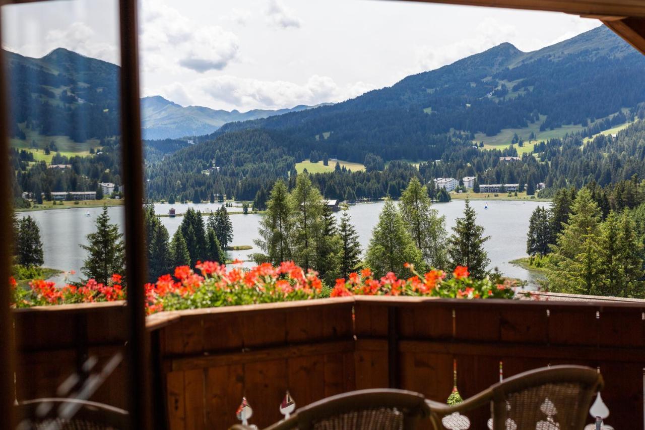 Hotel Waldhaus Am See Valbella Esterno foto